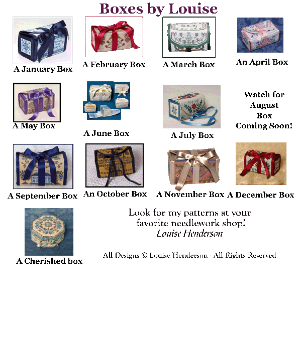 Cherished Stitches Monthly Box Series